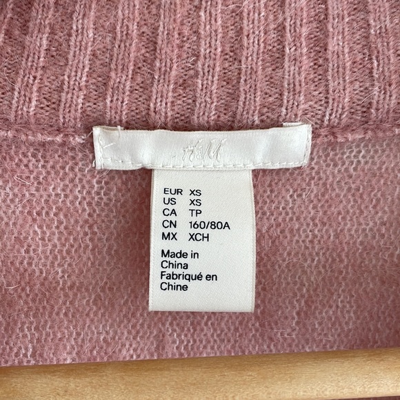 H&M mohair wool blend sweater - XS - Picture 3 of 3